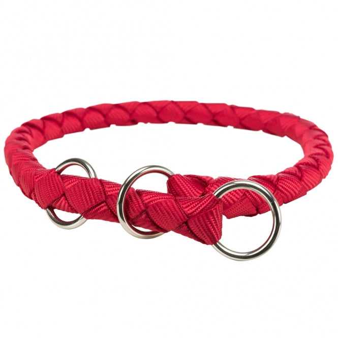 Trixie Cavo Zug-Stopp-Halsband - Rot